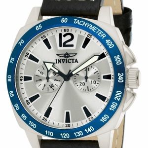 Invicta Speciality Leather Strap Quartz watch